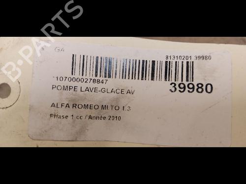 Washer pump ALFA ROMEO MITO (955_) 1.3 MultiJet (955AXP1A, 955AYC1A) | BP14881505E24 