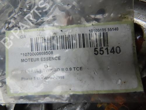 Used Engine Engine RENAULT TWINGO III (BCM_, BCA_) 0.9 TCe 90 (BCM9, BCM2) (90 hp) 32768777 32768777