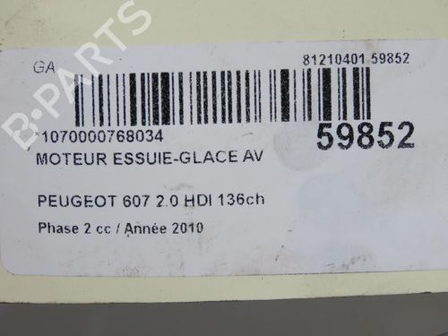 Front wiper motor PEUGEOT 607 (9D, 9U) 2.0 HDI | BP39894025M29 - Image 5