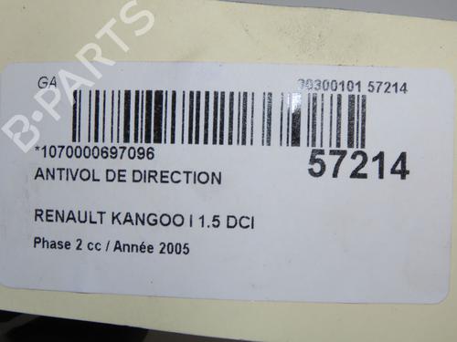 Ignition barrel RENAULT KANGOO (KC0/1_) 1.5 dCi (KC08, KC09) | BP36426900M48 - Image 5