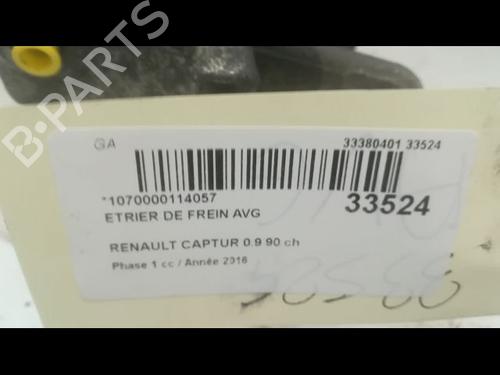 Used Left front brake caliper RENAULT CAPTUR I (J5_, H5_) 0.9 TCe 90 (90 hp) 14878002