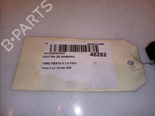 Warning switch FORD FIESTA V (JH_, JD_) 1.4 TDCi | BP12846548I22 