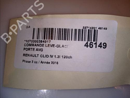 Used Left front window switch RENAULT CLIO IV (BH_) 1.2 TCe 120 (BHAU) (118 hp) 11103036