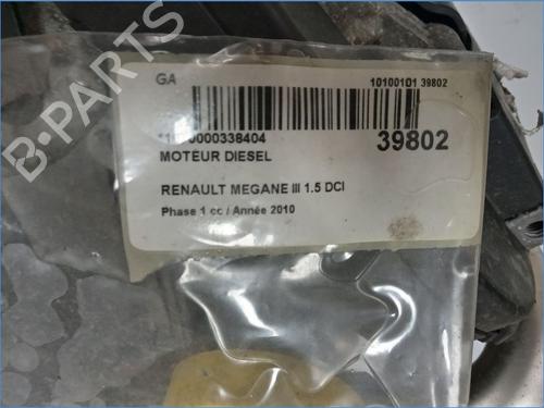 Engine RENAULT MEGANE III Hatchback (BZ0/1_, B3_) 1.5 dCi | BP11098544M1 