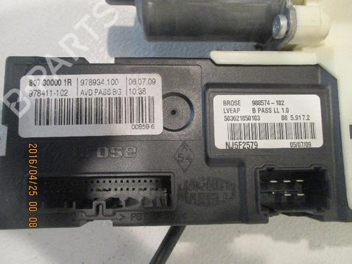 Used Front right window mechanism Front right window mechanism RENAULT LAGUNA III Grandtour (KT0/1) 1.5 dCi (KT0A, KT0R, KT02) (110 hp) 9592324 9592324