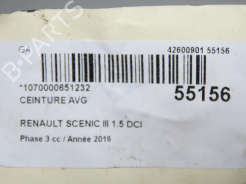 Used Front left belt tensioner RENAULT SCÉNIC III (JZ0/1_) 1.5 dCi (110 hp) 32377373