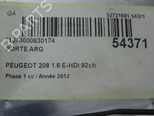 Used Left rear door PEUGEOT 208 I (CA_, CC_) 1.6 HDi (92 hp) 29170495