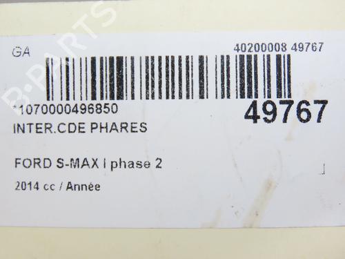 Commande de phare FORD S-MAX (WA6) 2.0 TDCi (163 hp) 29441705