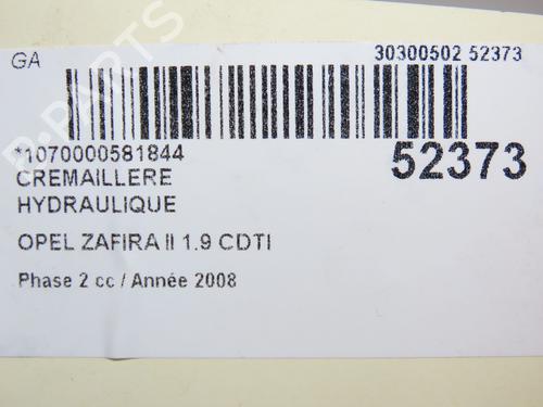 Steering rack OPEL ZAFIRA / ZAFIRA FAMILY B (A05) 1.9 CDTI (M75) | BP28829650M22 