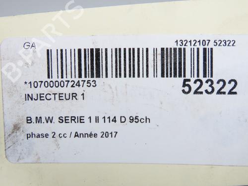 Injector BMW 1 (F20) 114 d | BP33008024M100  - Image 5