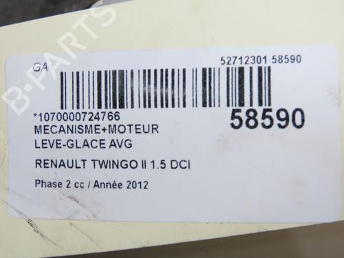Front left window mechanism RENAULT TWINGO II (CN0_) 1.5 dCi 90 | BP36511015C22 - Image 5