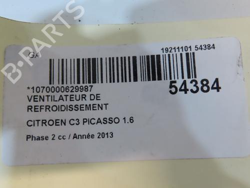 Radiator fan CITROËN C3 Picasso (SH_) 1.6 HDI 90 | BP31056217M35 