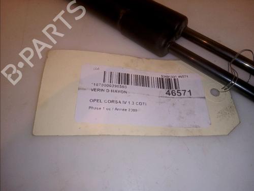 Tailgate lift support OPEL CORSA D (S07) 1.3 CDTI (L08, L68) | BP15643435C138 
