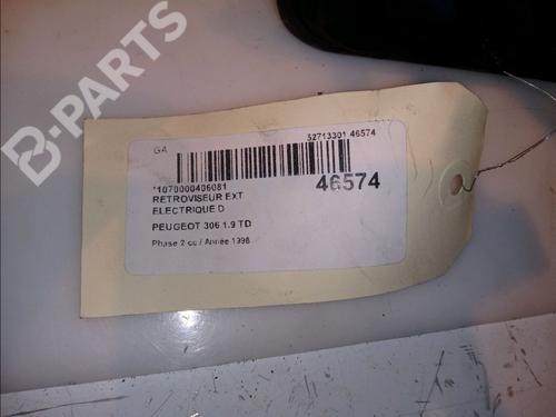 Right mirror PEUGEOT 306 Hatchback (7A, 7C, N3, N5) 1.9 DT | BP12122839C27 
