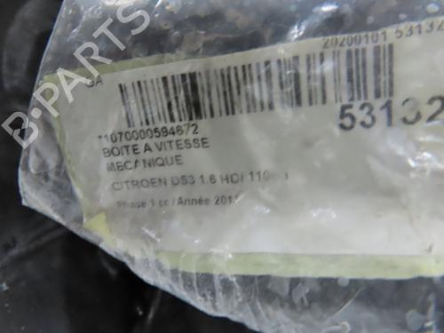 Used Gearbox CITROËN DS3 (SA_) 1.6 HDi 115 (114 hp) 28967296