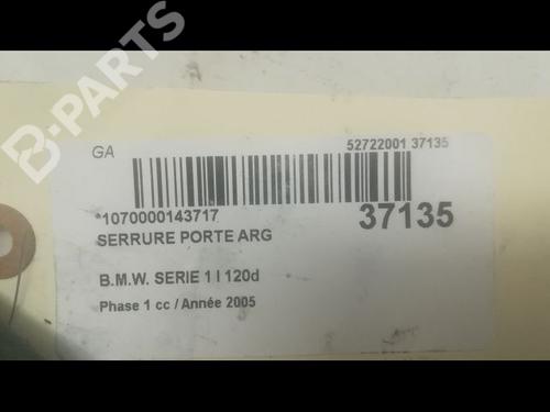 Rear left lock BMW 1 (E87) 120 d | BP9600208C100 