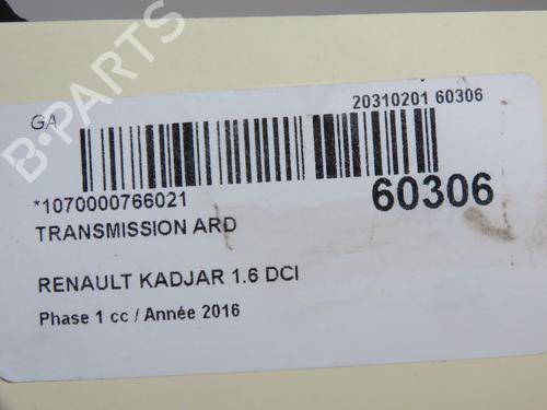 Right rear driveshaft RENAULT KADJAR (HA_, HL_) 1.6 dCi 130 4x4 (HLA4) | BP36873810M41  - Image 5