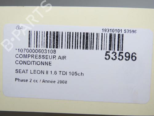 AC compressor SEAT LEON (1P1) 1.9 TDI | BP31179694M34 - Image 4