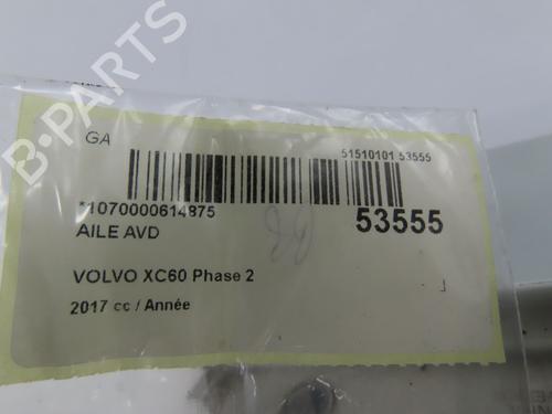 Aile avant droite Aile avant droite VOLVO XC60 I SUV (156) D3 (150 hp) 35340333 35340333