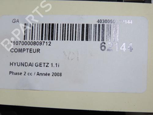Used Instrument cluster Instrument cluster HYUNDAI GETZ (TB) 1.1 (63 hp) 39251697 39251697