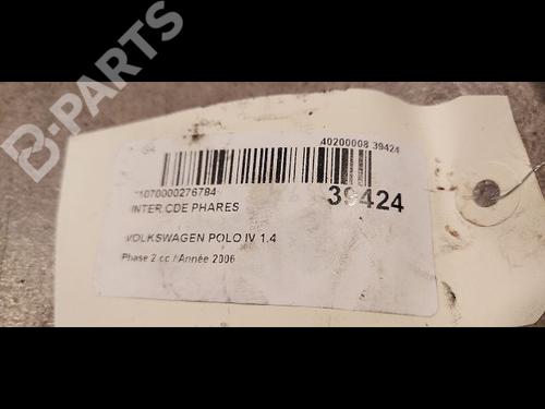 Headlight switch VW POLO (9N_, 9A_) 1.4 TDI | BP9613619I24 