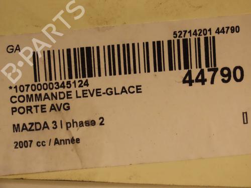 Left front window switch MAZDA 3 (BK) 1.6 (BK14) | BP10145218I27 - Image 4