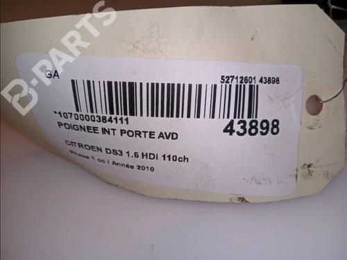 Front right interior door handle CITROËN DS3 (SA_) 1.6 HDi 110 | BP11102368I14 