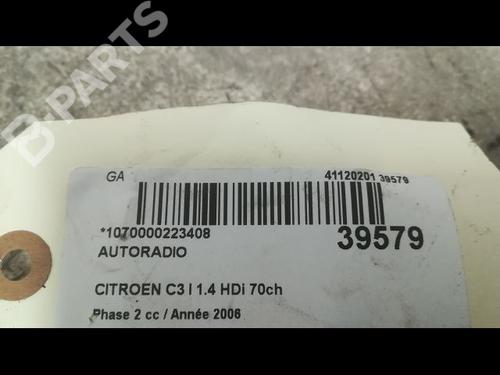 Radio CITROËN C3 I (FC_, FN_) 1.4 HDi | BP9609168E6 