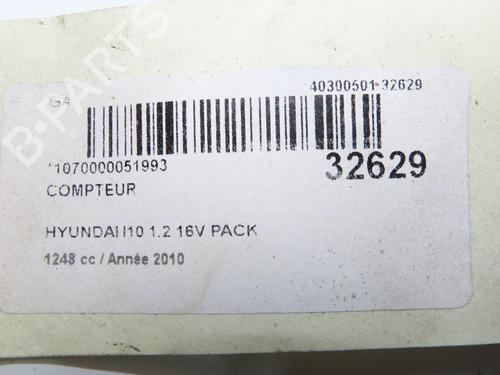 Used Instrument cluster Instrument cluster HYUNDAI i10 I (PA) 1.2 (78 hp) 34201706 34201706