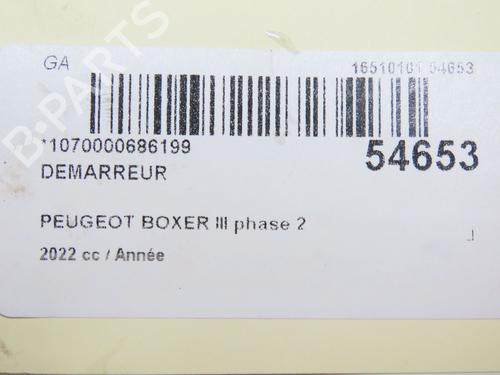Used Starter PEUGEOT BOXER Van 2.2 BlueHDi 140 (140 hp) 30691852