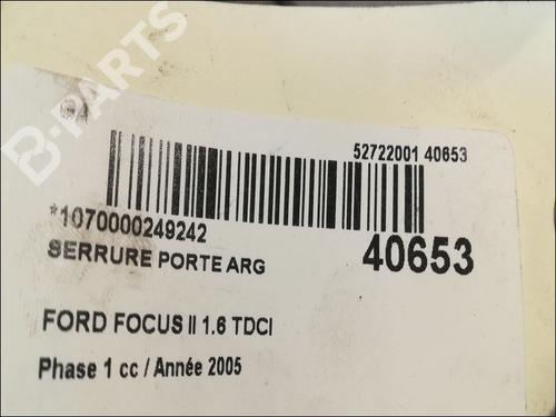 Rear left lock FORD FOCUS II (DA_, HCP, DP) 1.6 TDCi | BP9609597C100 