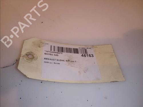 Left front steering knuckle RENAULT SCÉNIC III (JZ0/1_) 1.4 16V (JZ0F, JZ1V) | BP14950717M25 