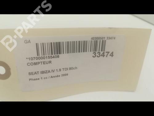 Instrument cluster SEAT IBIZA IV SC (6J1, 6P5) 1.9 TDI | BP9602332C47 