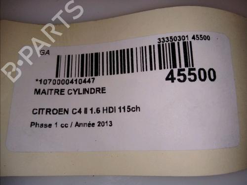 Used Brake master cylinder CITROËN C4 II (NC_) 1.6 HDi 115 (114 hp) 11876544