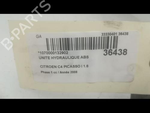 Used ABS pump CITROËN C4 Picasso I MPV (UD_) 1.6 HDi (109 hp) 9599245