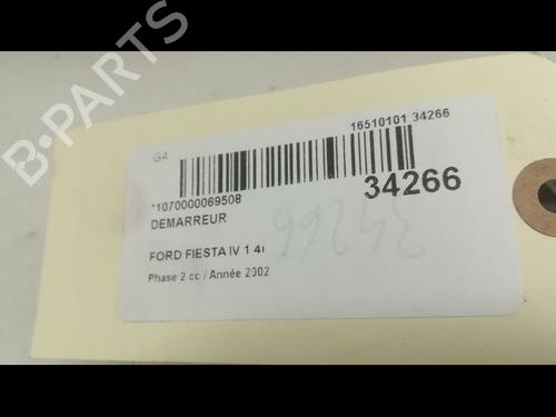 Used Starter FORD FIESTA V (JH_, JD_) 1.4 16V (80 hp) 9597742