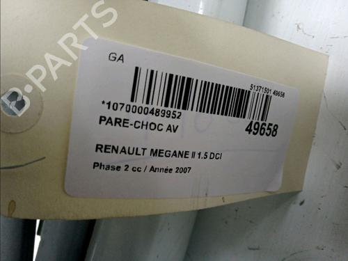 Front bumper RENAULT MEGANE II (BM0/1_, CM0/1_) 1.5 dCi (BM1E, CM1E) | BP17324995C7 