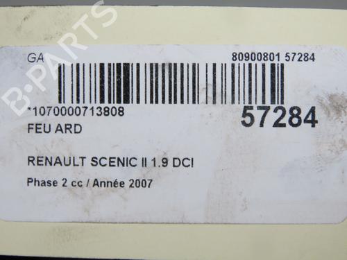 Used Right taillight RENAULT SCÉNIC II (JM0/1_) 1.9 dCi (JM14) (131 hp) 33008162