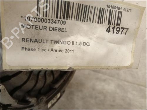 Engine RENAULT TWINGO II (CN0_) 1.5 dCi 75 | BP9768146M1