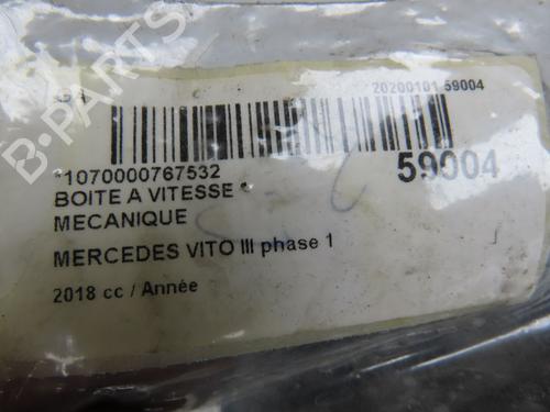 Used Gearbox Gearbox MERCEDES-BENZ VITO Van (W447) 109 CDI (447.601, 447.603, 447.605) (88 hp) 40162899 40162899