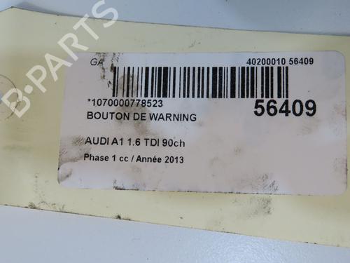 Warning switch AUDI A1 (8X1, 8XK) 1.6 TDI | BP37062599I22 - Image 3