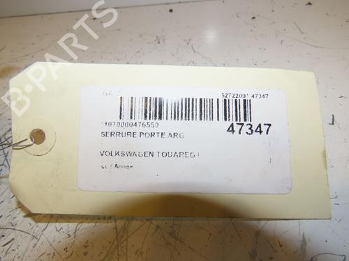 Used Rear left lock VW TOUAREG (7LA, 7L6, 7L7) 5.0 V10 TDI (313 hp) 17469306