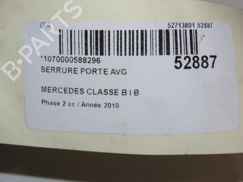 Used Front left lock MERCEDES-BENZ B-CLASS Sports Tourer (W245) B 180 CDI (245.207) (109 hp) 28968836
