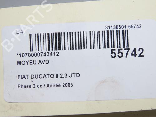 left-front-steering-knuckle-fiat-ducato-van-244_-2001-33836409 main image