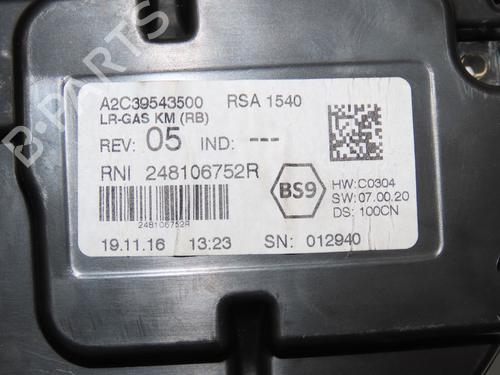 Instrument cluster RENAULT MEGANE IV Hatchback (B9A/M/N_) 1.2 TCe 100 (B9MS) | BP33561812C47 - Image 3