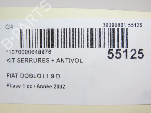 Elektronisk modul FIAT DOBLO MPV (119_, 223_) 1.9 D (223AXB1A) (63 hp) 28967462