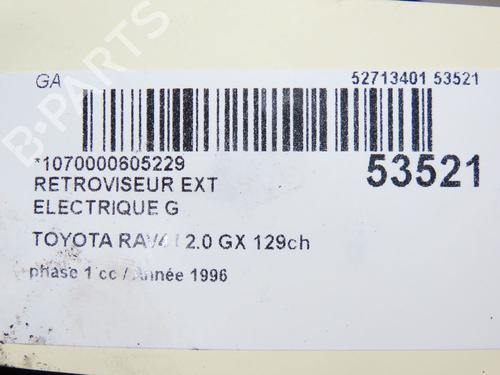 Left mirror TOYOTA RAV 4 I (_A1_) 2.0 4WD (SXA10, SXA11) | BP28831476C26 