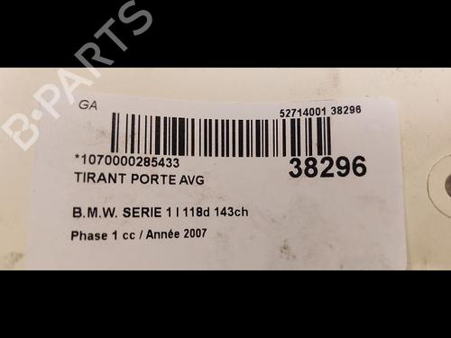 Used Hinge/Door check strap BMW 1 (E87) 118 d (143 hp) 14879157