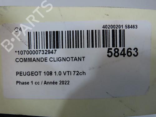 Steering column stalk PEUGEOT 108 1.0 VTi 72 | BP38275535I23 - Image 7