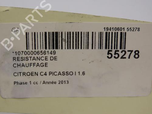 Varmeblæsermodstand CITROËN C4 Picasso I MPV (UD_) 1.6 HDi 110 | BP29415129M108 